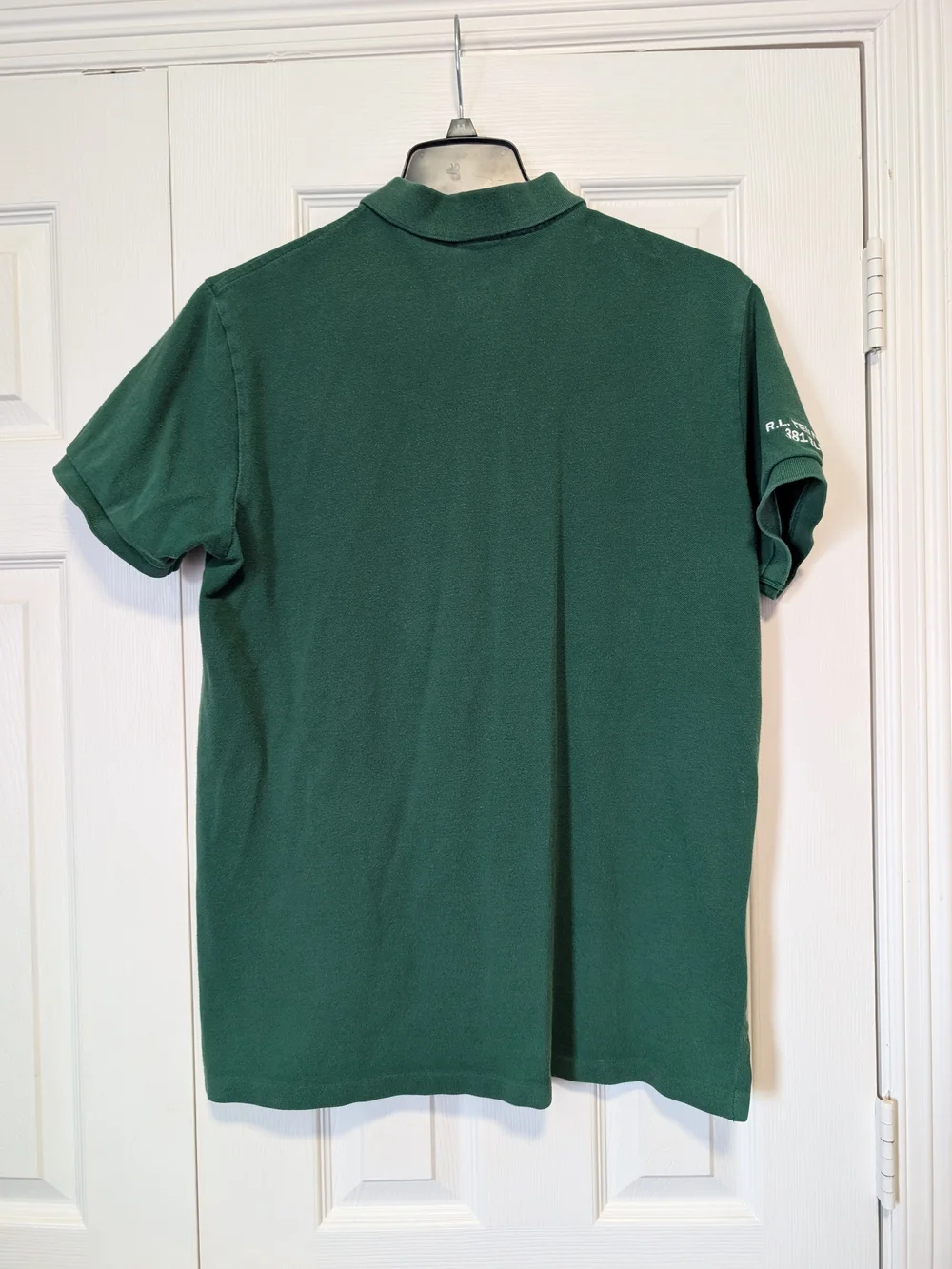 Vintage Polo Ralph Lauren PRLC Tennis Club 1967 Green Polo Shirt Men’s XL Custom